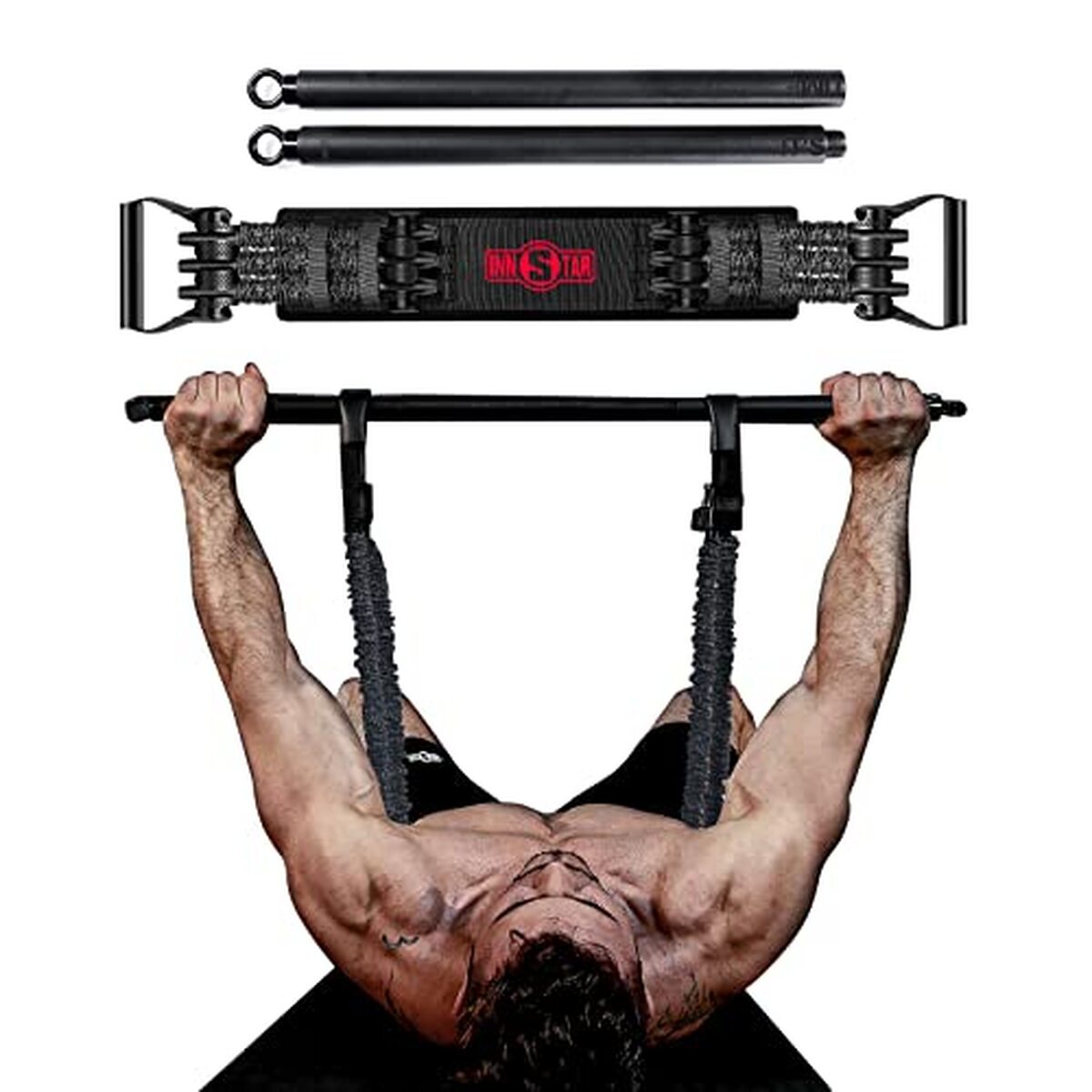 Test : kit élastiques de musculation Innstar 90kg
