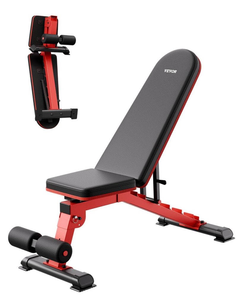 Test : banc de musculation VEVOR, 544 kg, pliable et réglable