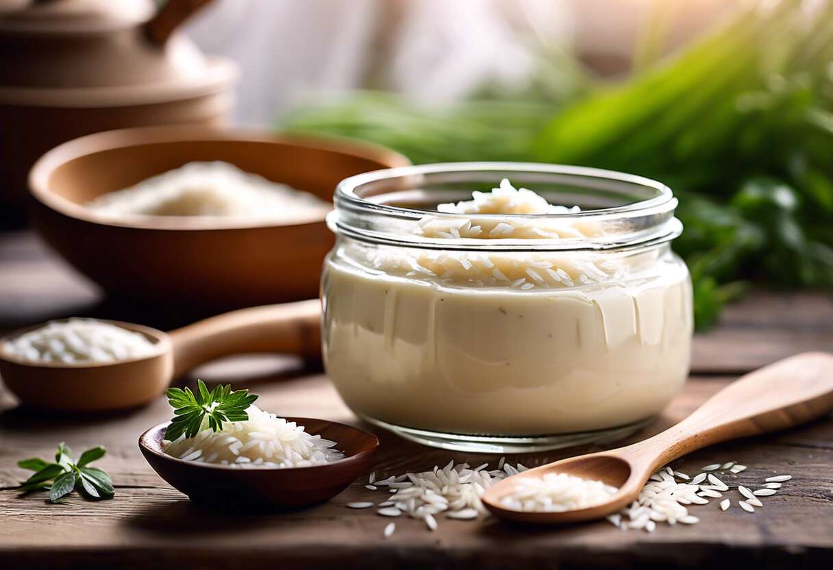 Comment préparer sa propre crème de riz à la maison ?