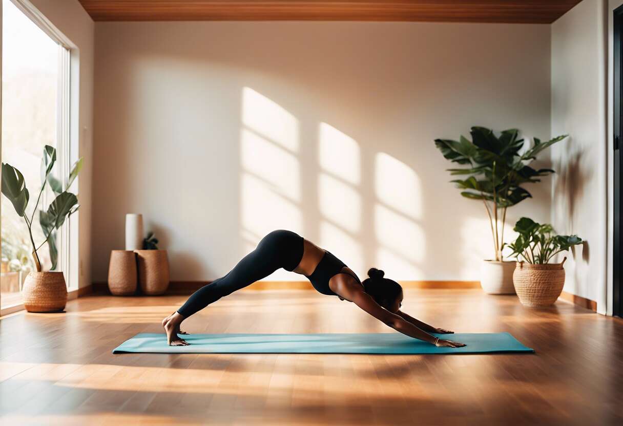 Adho Mukha Svanasana : maîtriser la posture du chien tête en bas
