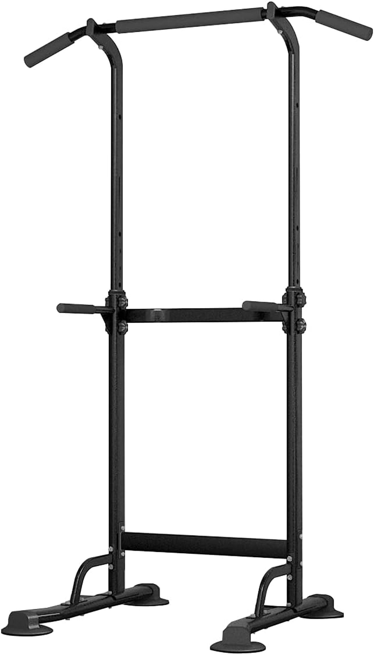 Station De Musculation Power Tower Sogesfurniture - Barre De Traction Réglable, Dips, Abdos | Multifonction Pour Fitness à La Maison, Cadre Acier Stable