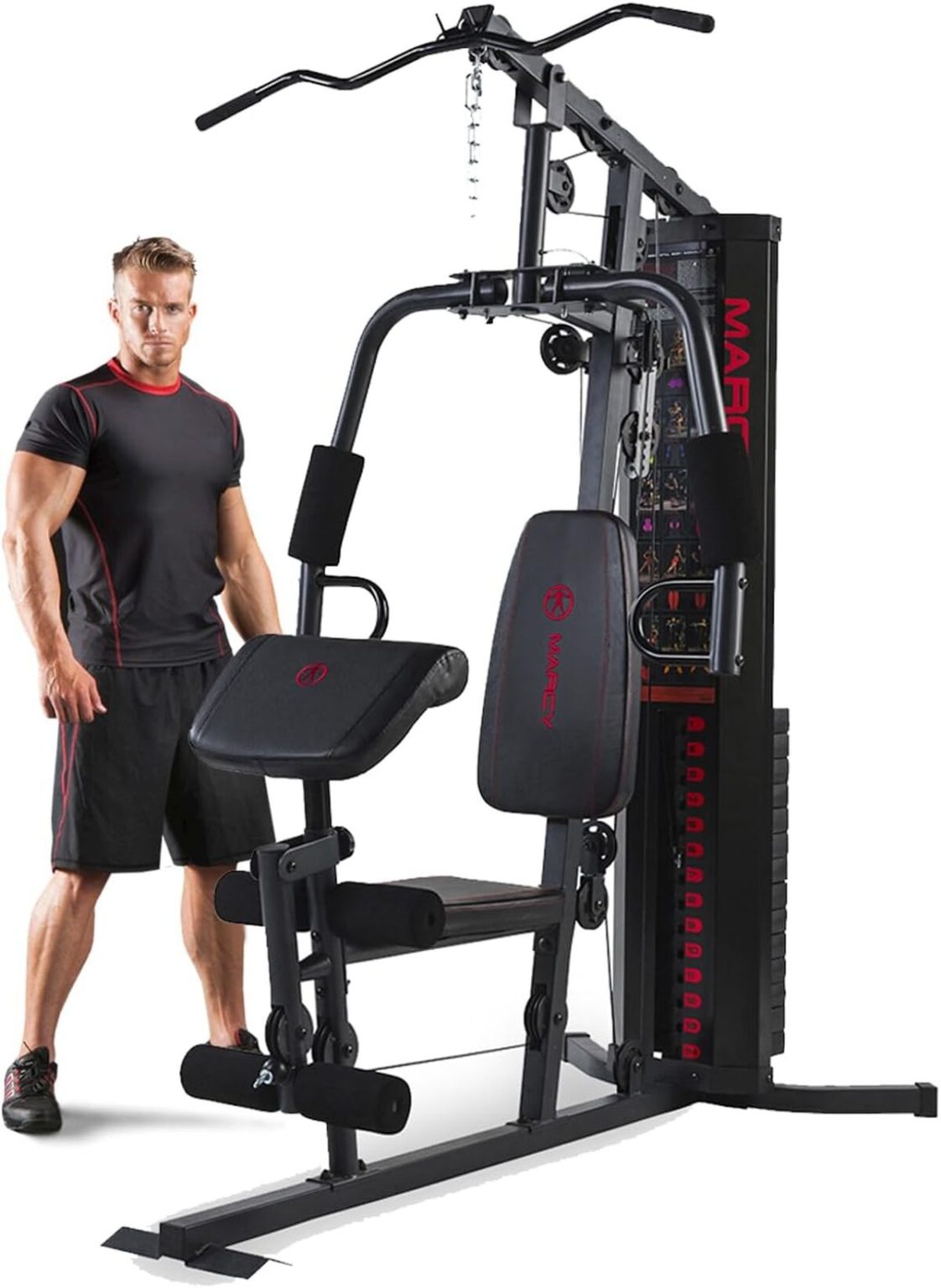 Musculation Machine Test Marcy Eclipse HG3000 : station de musculation compacte et puissante