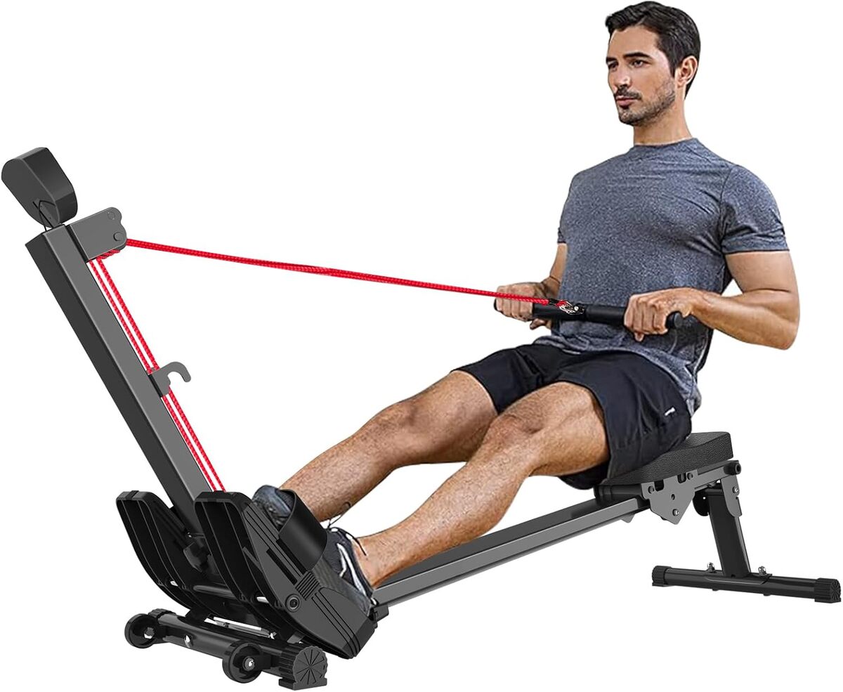 Test du rameur pliable Rowing Machine : notre avis