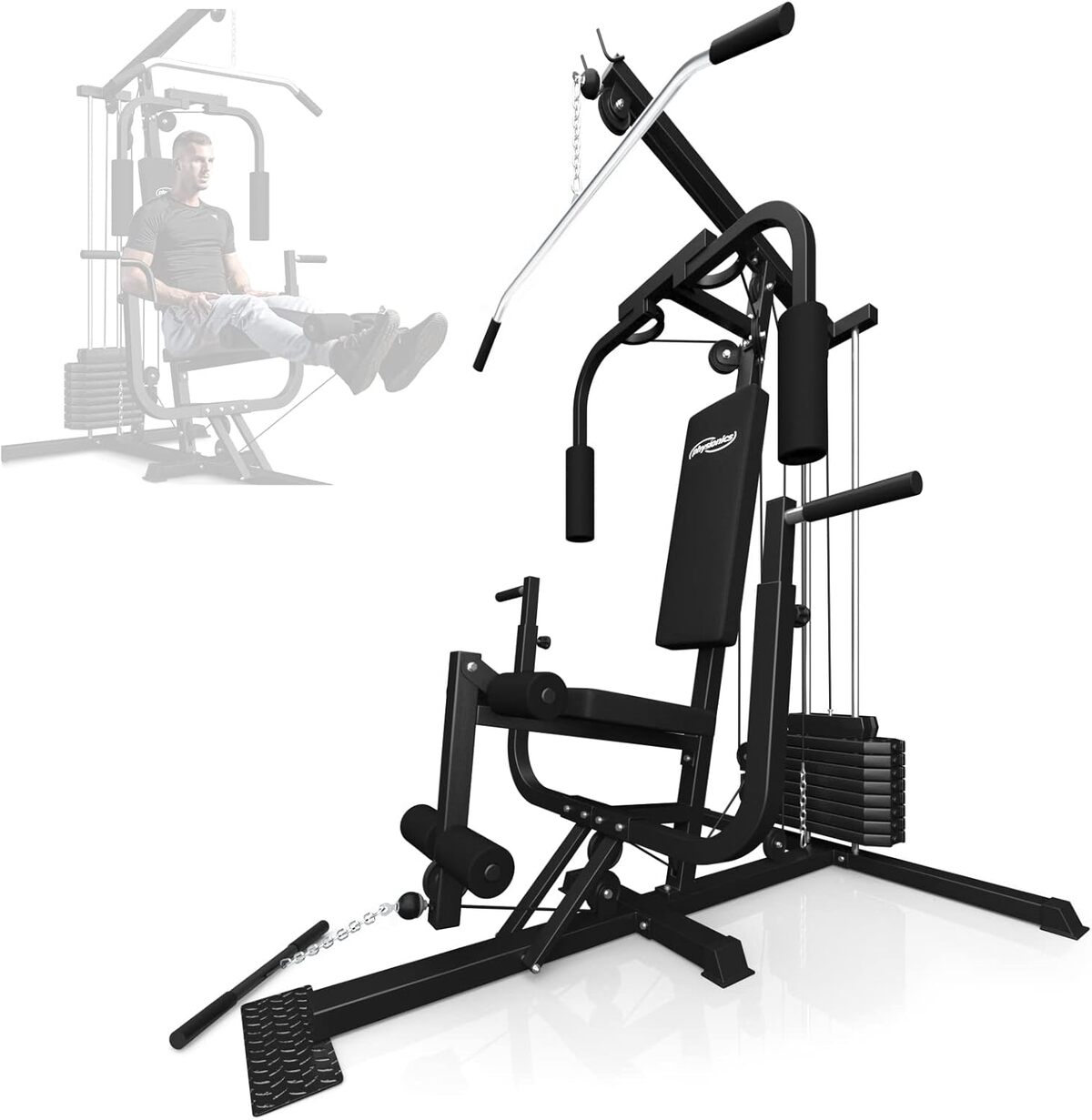 Test de la station de musculation Physionics® multifonction