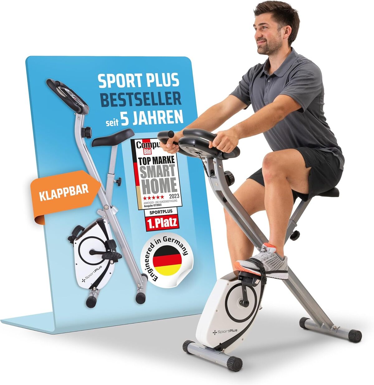Test du vélo d'exercice SportPlus : pliabilité et performance