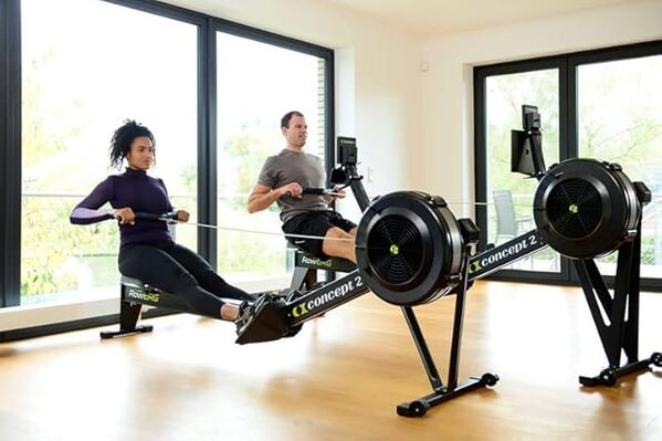 Concept 2 - Modèle E - Rameur avec écran PM5 - Mixte Adulte