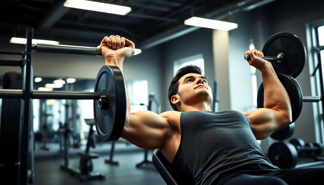 Exécution parfaite de la montée sur banc