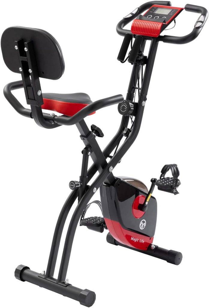 Test du vélo d'appartement Magic Life : pliable et résistance magnétique à 10 niveaux