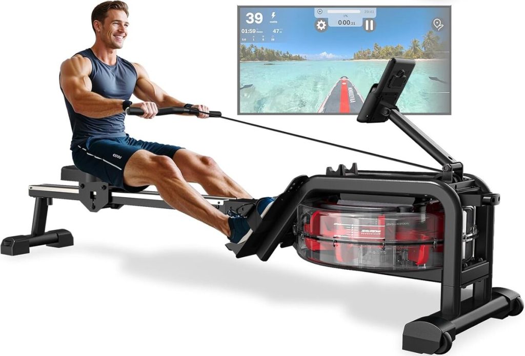 Test du rameur Vowvit pliable : silence et connectivité au top