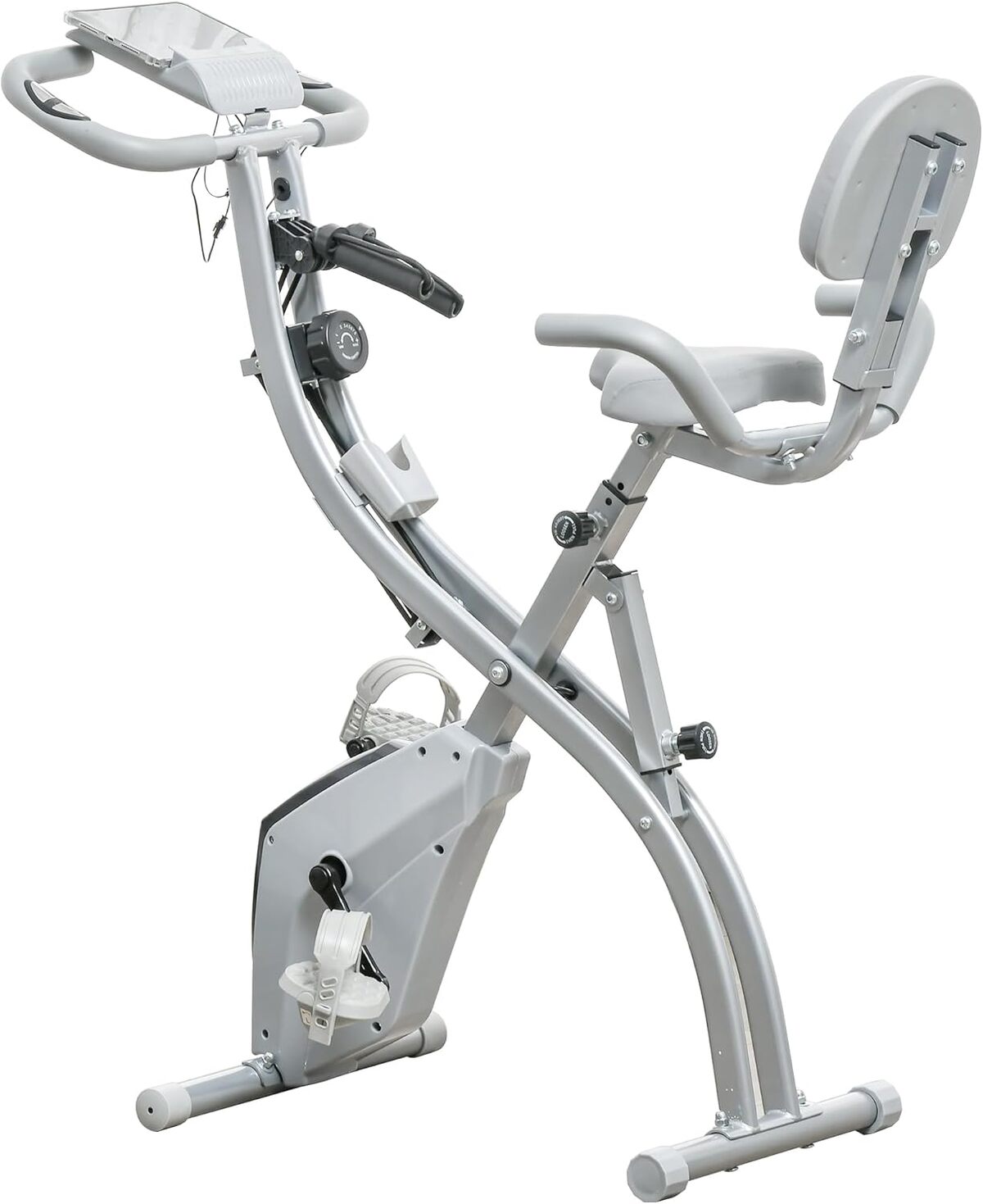 Test : vélo d'appartement pliable 8 niveaux HOMCOM