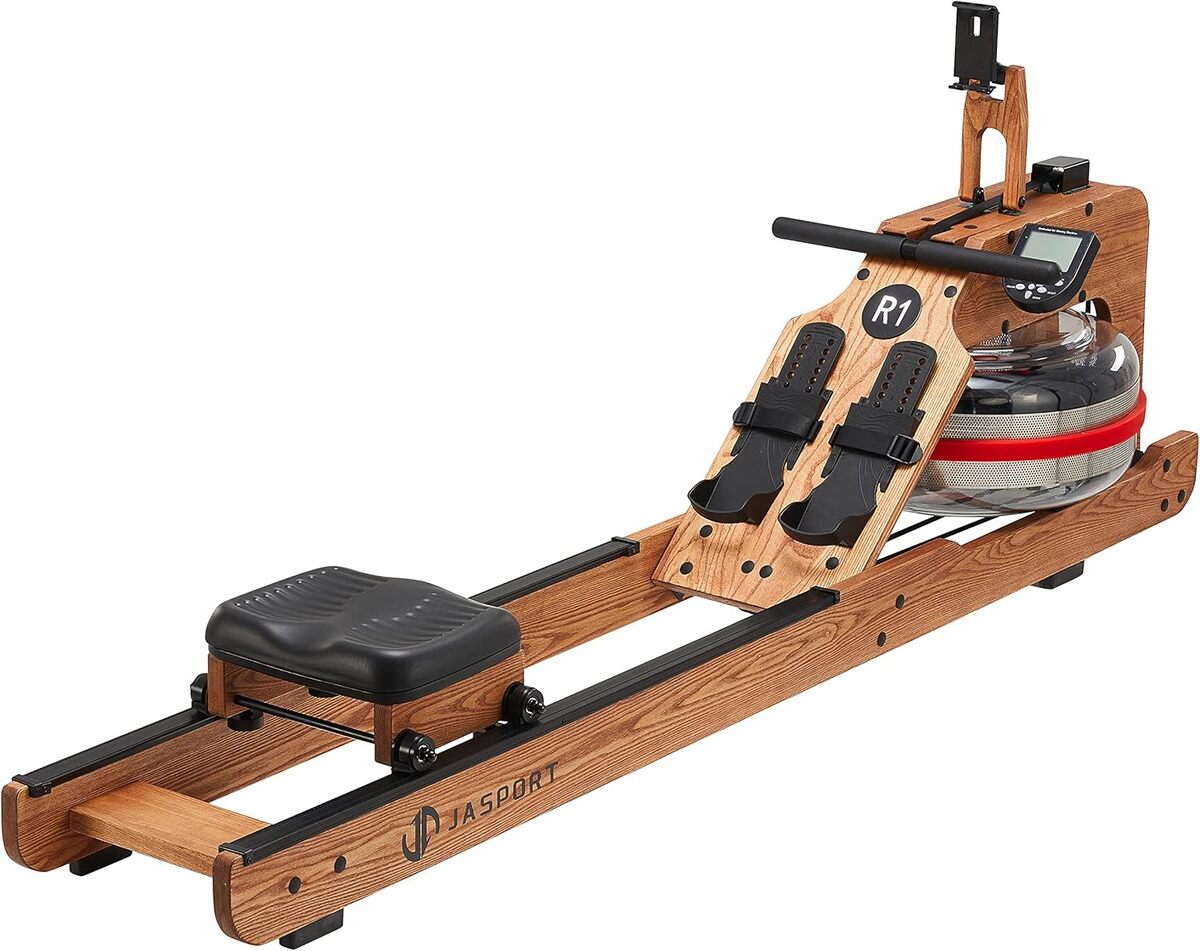 Test du rameur en bois JASPORT R1 : performance et design avec résistance à l'eau