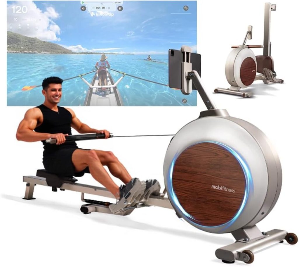 Test MOBI FITNESS Ruby rameur intelligent et pliable