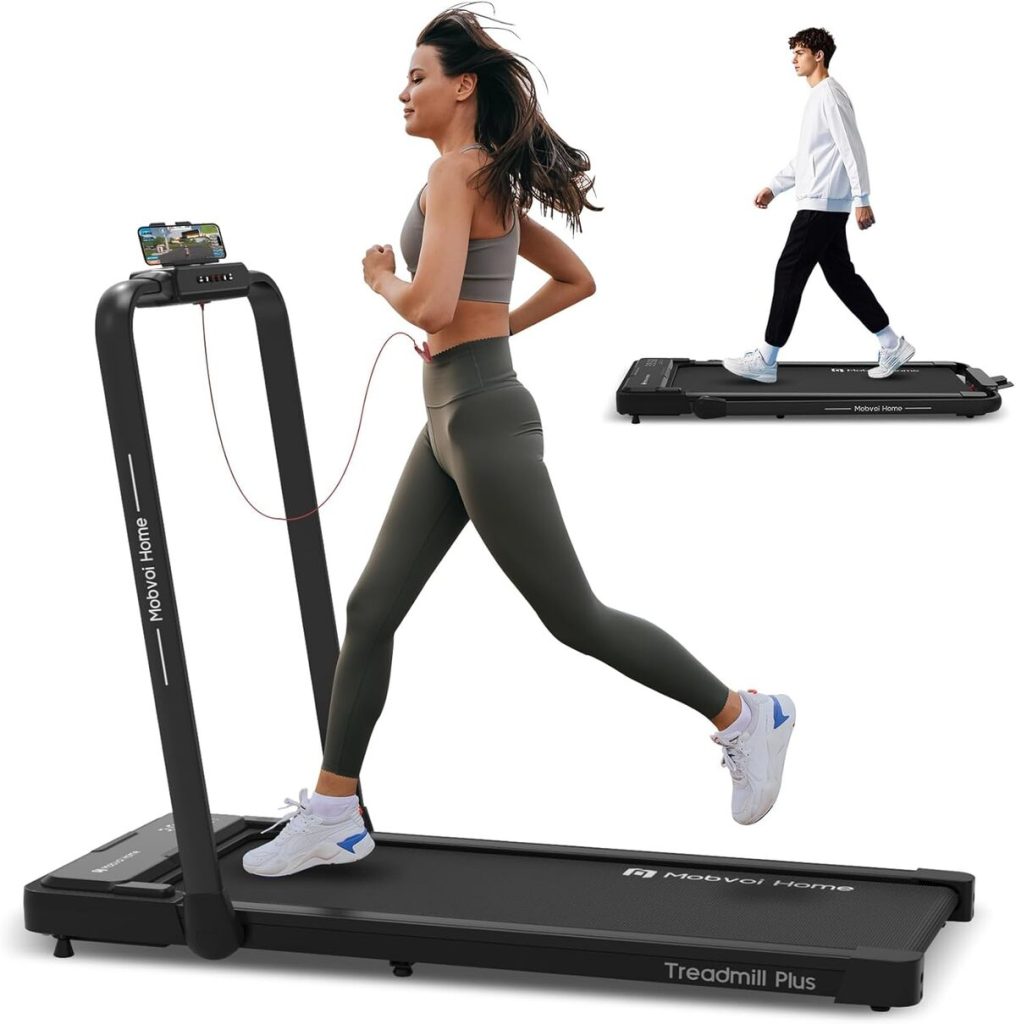 Test : mobvoi Home Tapis de Course Plus Pliable 3 en 1, puissance 2, 5 HP