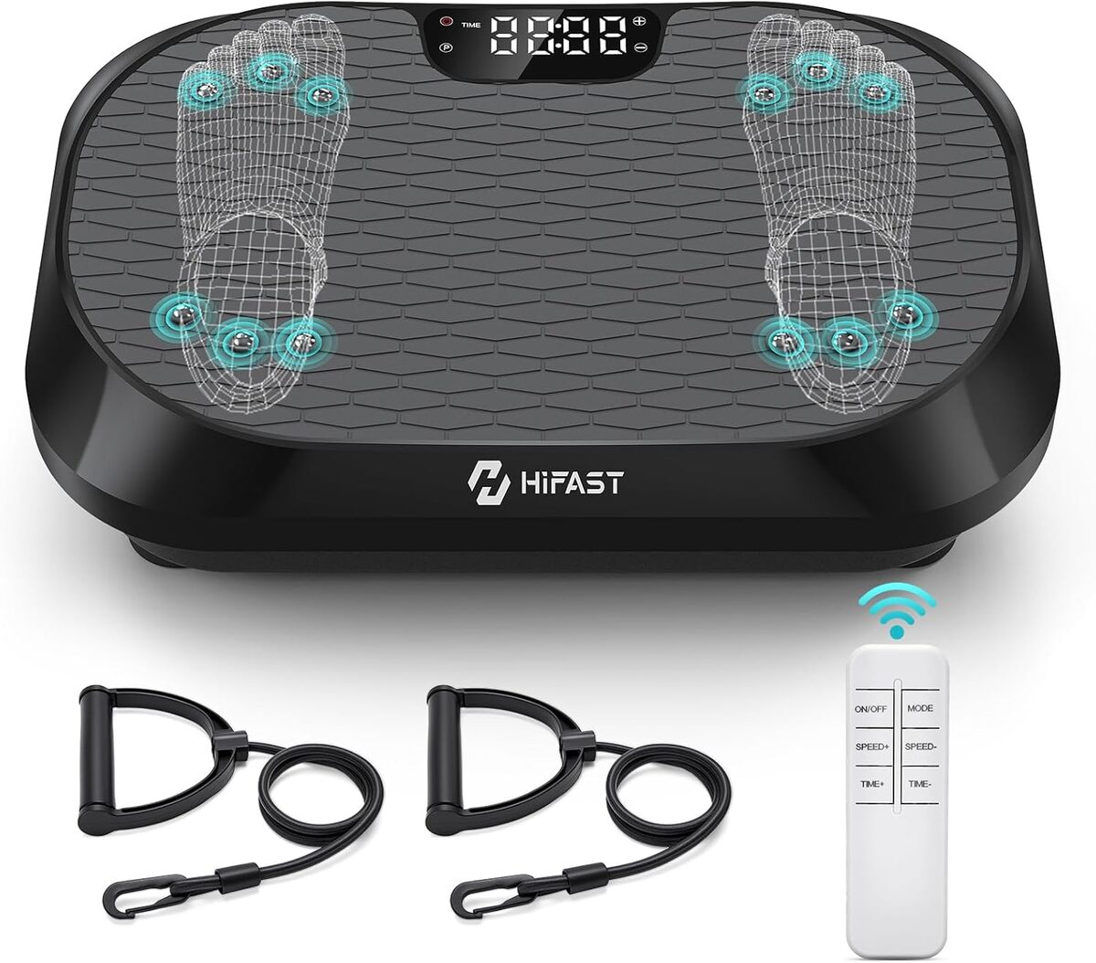 Test : plateforme vibrante acupoints 9 modes, 120 vitesses