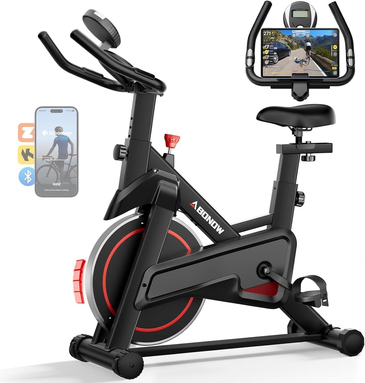 Test Vélo d'appartement résistance infinie, écran LCD et confort