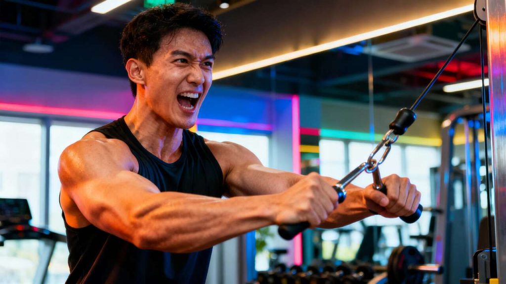 Extensions concentrées des triceps à la poulie : guide complet