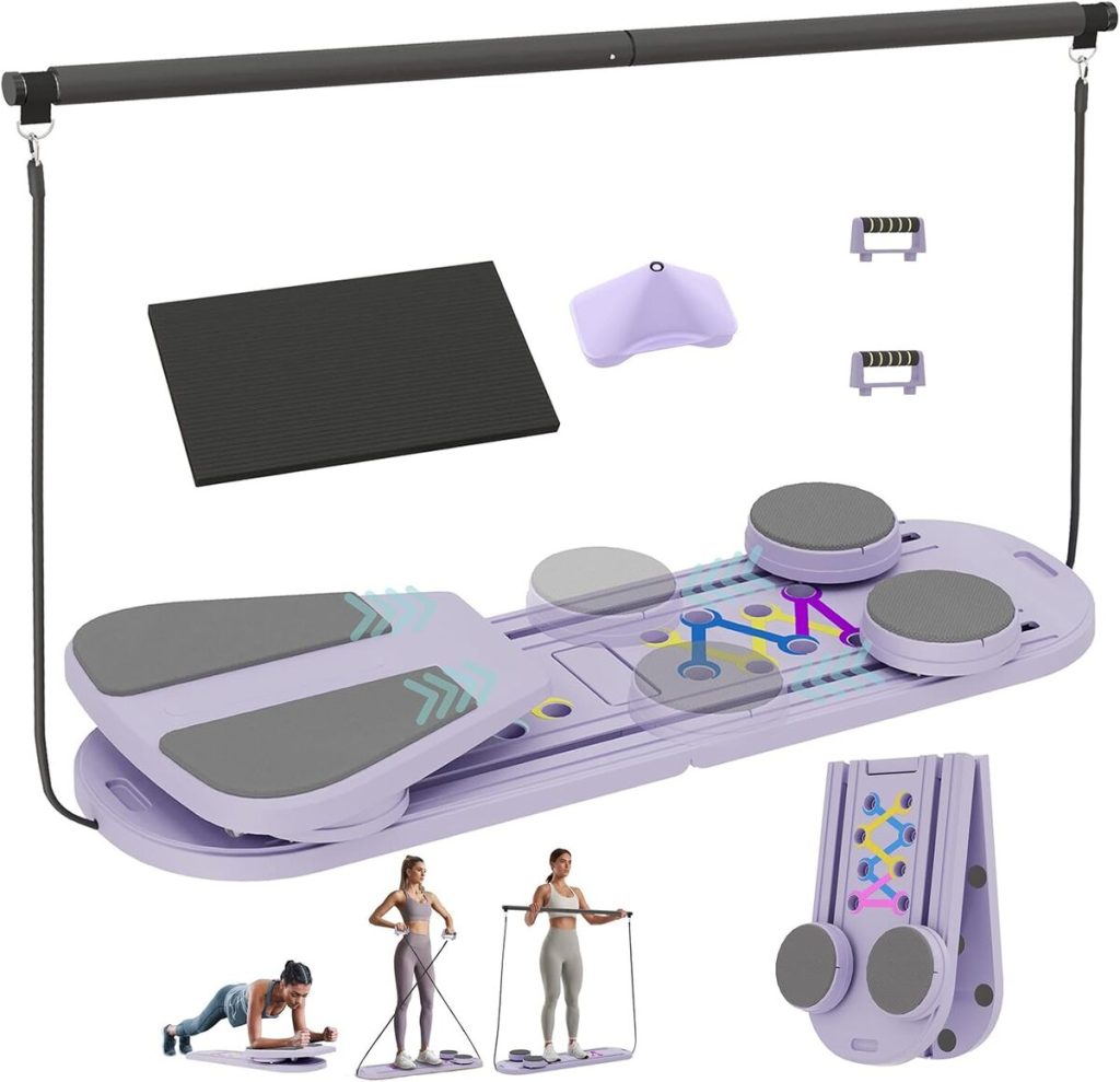 Test : planche de pilates Gzooghome 6 en 1 pliable