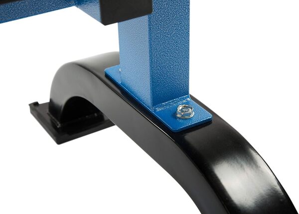 Banc de musculation plat ultra résistant pour entraînement de poids polyvalent et exercices abdominaux - Capacité de 0,5 kg