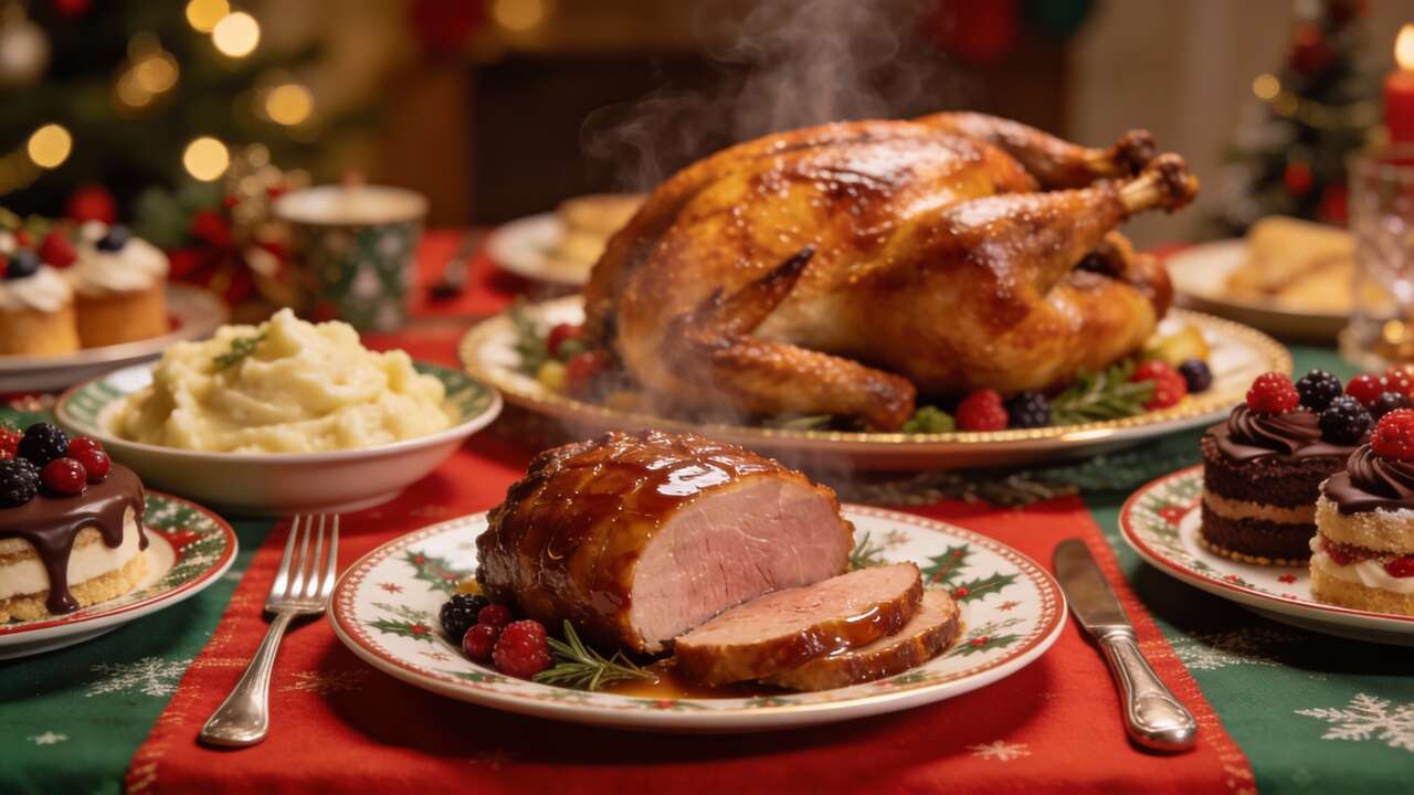 L'impact des repas de f&ecirc;te sur notre balance