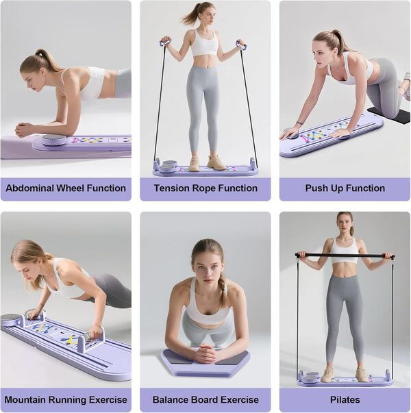 Test Planche De Pilates 6 En 1 Multi usages