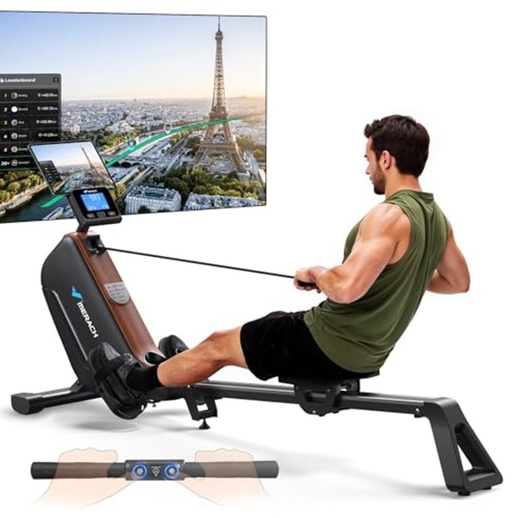 Test du rameur Merach R15B4 : performance silencieuse et compacte