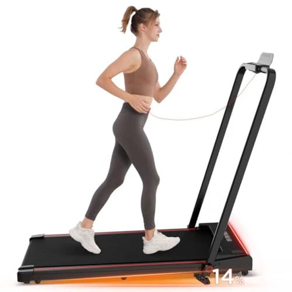 Test du tapis de course pliable Likesporting 1400W : efficacité et compacité