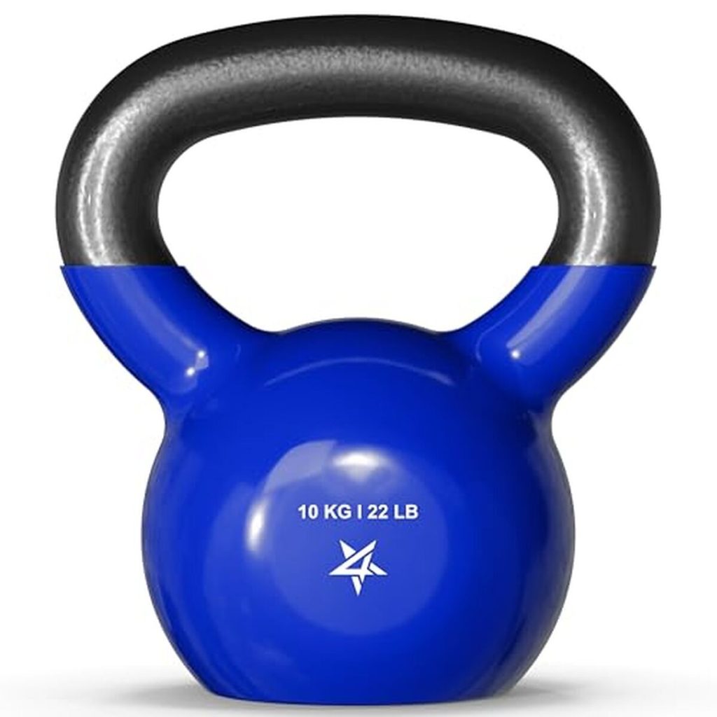 Test : kettlebell Yes4All 9X0G, 10 kg, bleu