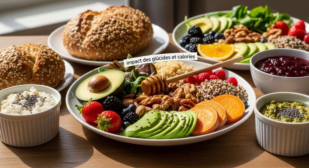 L'impact des glucides et des calories sur l'alimentation