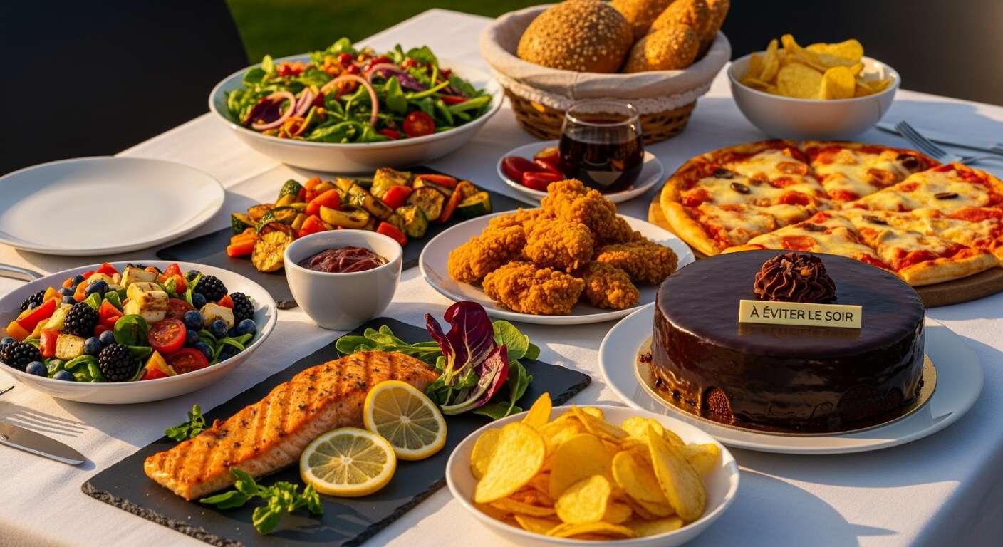 Quels aliments éviter le soir ?