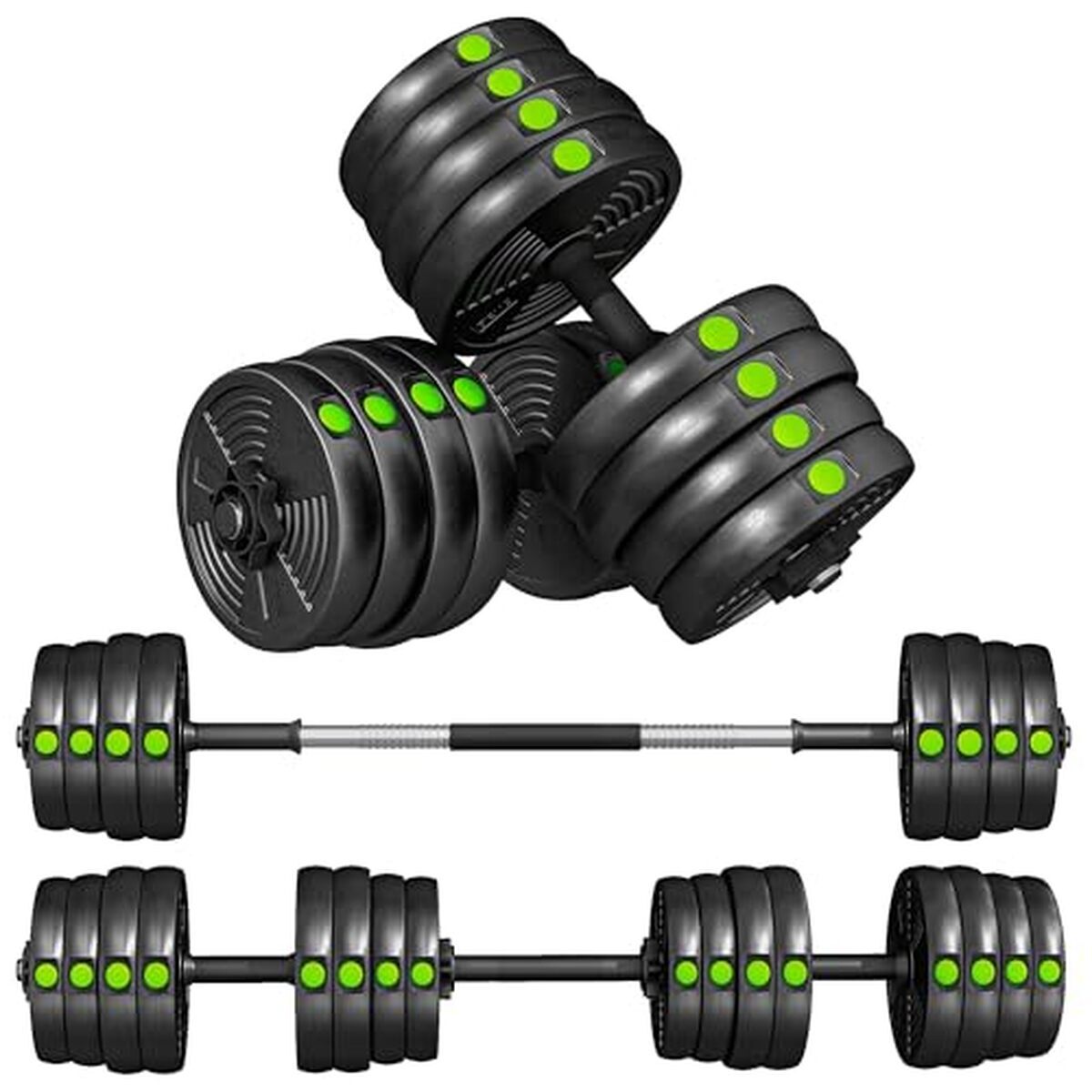 Test des haltères réglables SPORTNOW 2 en 1 : puissance et polyvalence en 30 kg