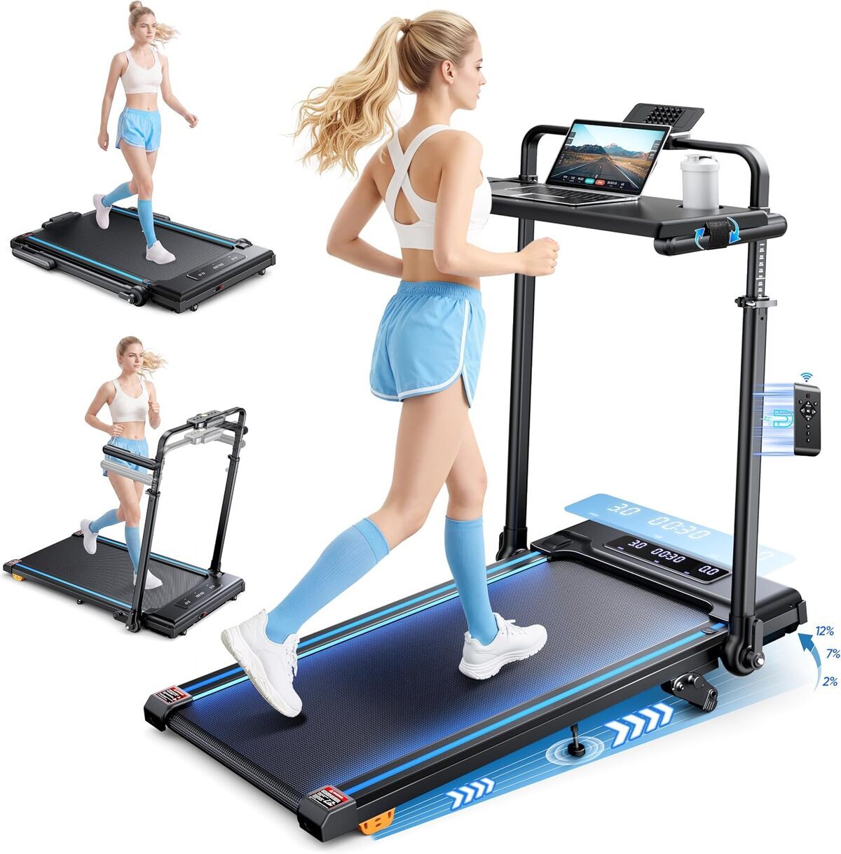 Test du tapis de course pliable 6 en 1 : puissance et innovation