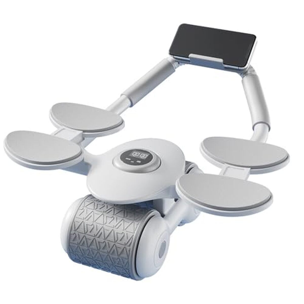 Test : pafal roue abdominale à rebond automatique, 4 coudières