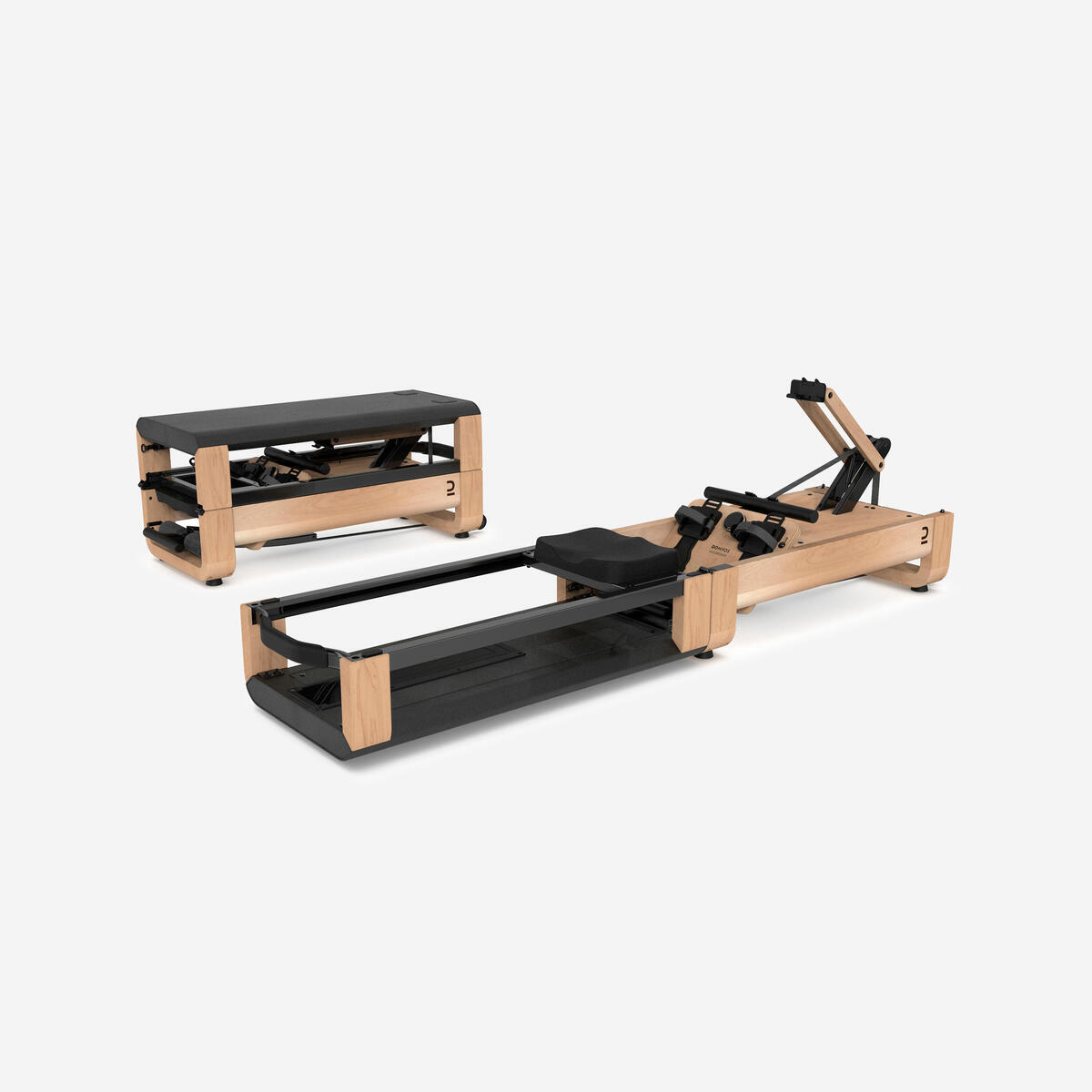 Test du rameur Decathlon woodrower : banc 3 en 1 connecté